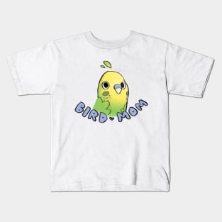 Full Time Bird Mom Kids T-Shirt